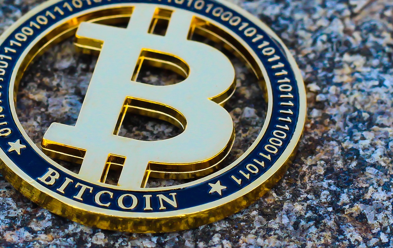bitcoin on the ground